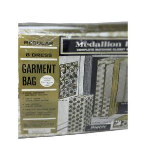 VTG Bogene Medallion Lace Garment Storage Bag Regular 8-Dress Capacity MCM Retro